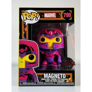 FUNKO POP ! MAGNETO 799 TARGET EXCLUSIVE BLACKLIGHT H01 SPECIAL EDITION